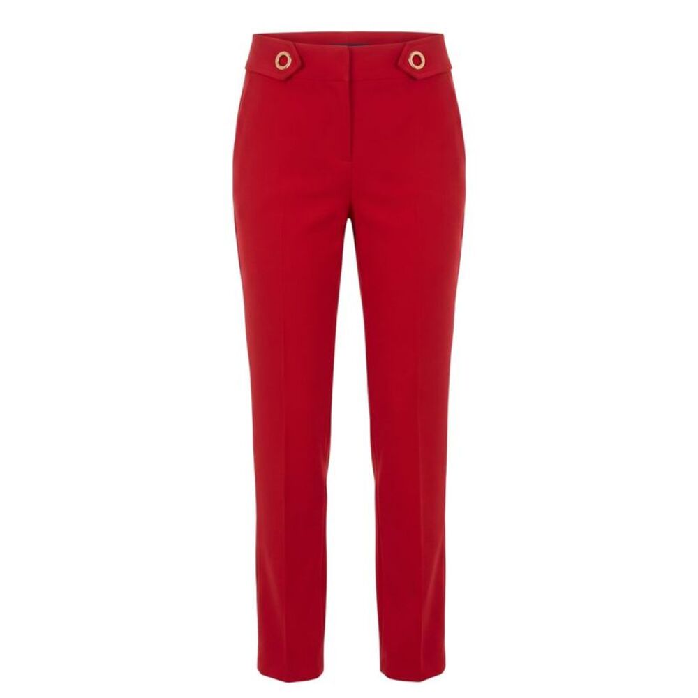 Trussardi Jeans Red Polyester Women Women's Pant